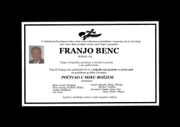 FRANJO BENC