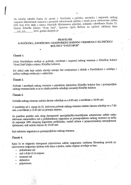 Page 1 Page 2 Page 3 Članak 12. / Sve izmjene i dopune ovog