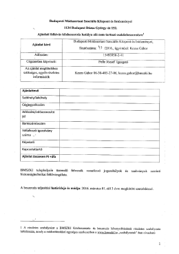 Aj&aacute;nlati felh&iacute;v&aacute;s felvon&oacute;k biztons&aacute;gtechnikai fel&uuml;lvizsg&aacute;lat&aacute;ra