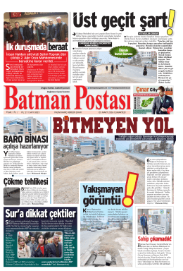 Sayfa - Batman Postası