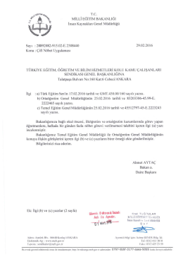 İlgili cevabi yazı için tıklayınız