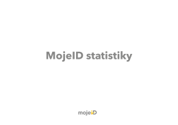Statistiky mojeID