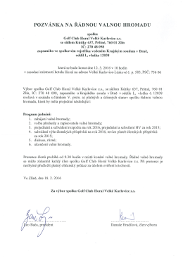 Golf_valnahromada - Golf Club Horal
