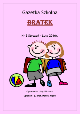 Bratek - Zespół Szkół Nr 1 w Bratoszewicach