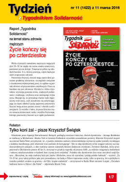 Tydzień - Tygodnik Solidarność