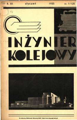 Inżynier Kolejowy 1935/Tytuł
