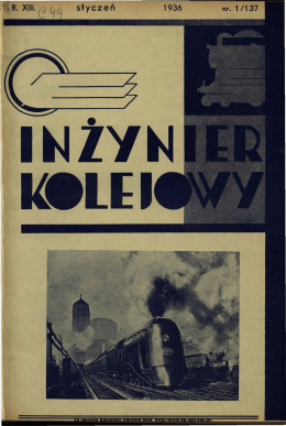 Inżynier Kolejowy 1936/Tytuł