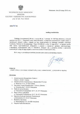Wniosek o opinię konsultacje publiczne 2