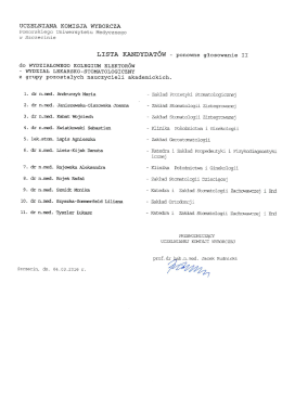 z grupy pozostałych nauczycieli akademickich