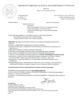 Szczeg&oacute;łowe informacje