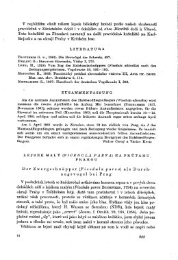 V nejbliž&scaron;&iacute;m okol&iacute; n&aacute;lezu lejsek bělokrky` hn&iacute;zd&iacute; podle na&scaron;ich