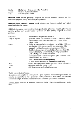 Stavba: &Uacute;řad pr&aacute;ce - Krajsk&aacute; pobočka Pardubice