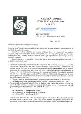 &Uacute;vodn&iacute; dopis pro tisk