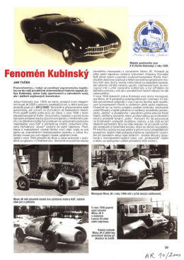 Ganzseitiges Foto - Jan Tuček Tatra 613