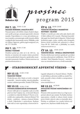 prosinecprogram 2015