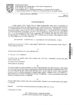 Exekutorsk&yacute; &uacute;řad Přerov soudn&iacute; exekutorJUDr. Tom&aacute;&scaron; Vr&aacute;na u 750