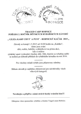 Zobrazit propozice