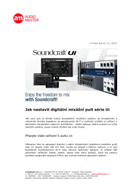 Stáhnout - AudioMaster CZ a.s
