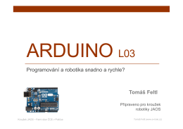 Robotika - JAOS-Arduino L03