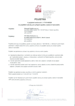 POJISTKA
