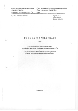 Čj.: P0 - IISU/GŘ-PR~200ł V&yacute;tisk č&iacute;slo