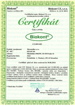 Certifik&aacute;t