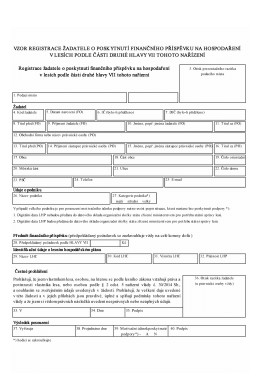 registrační list hlava VII.