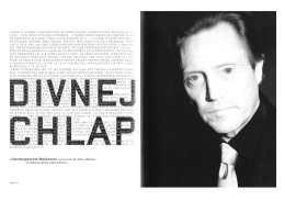 Christopher Walken_produkčn&iacute; spolupr&aacute;ce