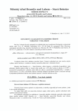 Městsk&yacute; &uacute;řad Brand&yacute;s nad Labem &mdash; Star&aacute; Boleslav