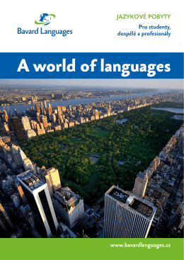 Brožura - Bavard Languages