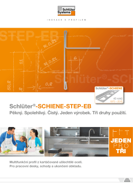 Schlüter®-SCHIENE-STEP