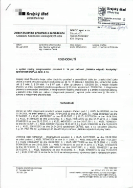 Integrovan&eacute; povolen&iacute;