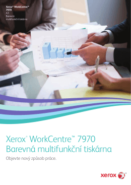 Multifunkční tiskárna Xerox WorkCentre 7970