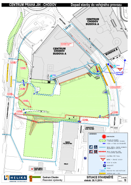 Pl&aacute;nek pě&scaron;&iacute;ch tras obdob&iacute; 26.11.2015