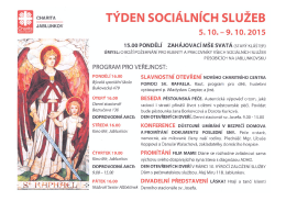 Týden sociálních služeb