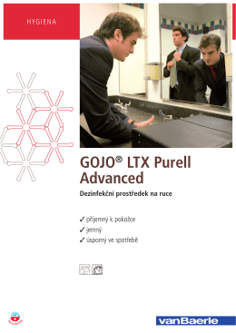 GOJO® LTX Purell Advanced Dezinfekční prostředek na ruce