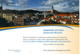ODBORN&Eacute; SETK&Aacute;N&Iacute; - xxii. jihočesk&eacute; onkologick&eacute; dny