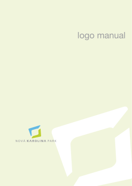 logo manual - Nová Karolina Park