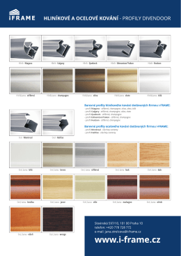 Hlin&iacute;kov&eacute; a ocelov&eacute; kov&aacute;n&iacute; Divendoor