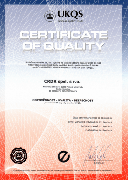 CRDR spol. s r.o.