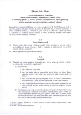 č. 2/2015 - Městys Velk&yacute; &Uacute;jezd