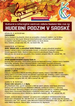 HUDEBN&Iacute; DDDZIM V SlľlDSK&Eacute;