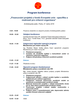 Program konference
