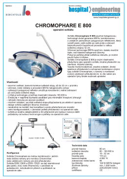 E 800.cdr - HOSPITAL ENGINEERING CZ