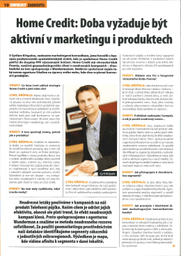 Doba si vyžaduje být aktivní v marketingu i