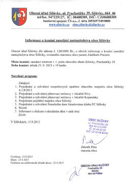 bankovn&iacute; spojen&iacute;: ČS a.s., č. &uacute;čtu 2053697349/0800