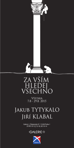 POZV&Aacute;NKA V&Yacute;STAVA.