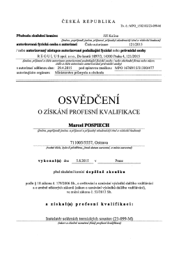 ČESK&Aacute; REPUBLIKA