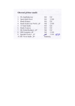 Okresní přebor mužů