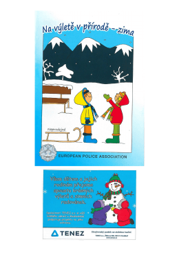 Finančn&iacute; př&iacute;spěvěk na vyd&aacute;n&iacute; omalov&aacute;nek o chov&aacute;n&iacute; v